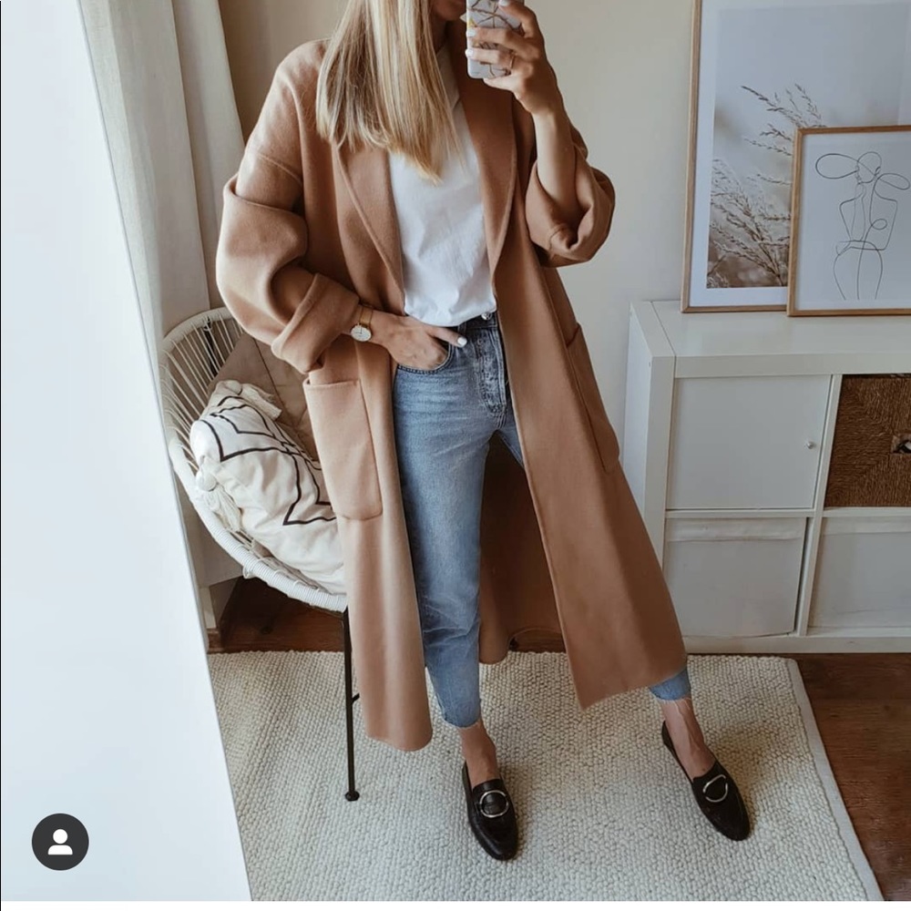 Last☄️Mango Midi coat NWT bloggers favorite - Picture 3 of 16